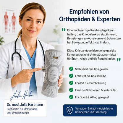 Kniebandage für Stabilität & Schmerzlinderung