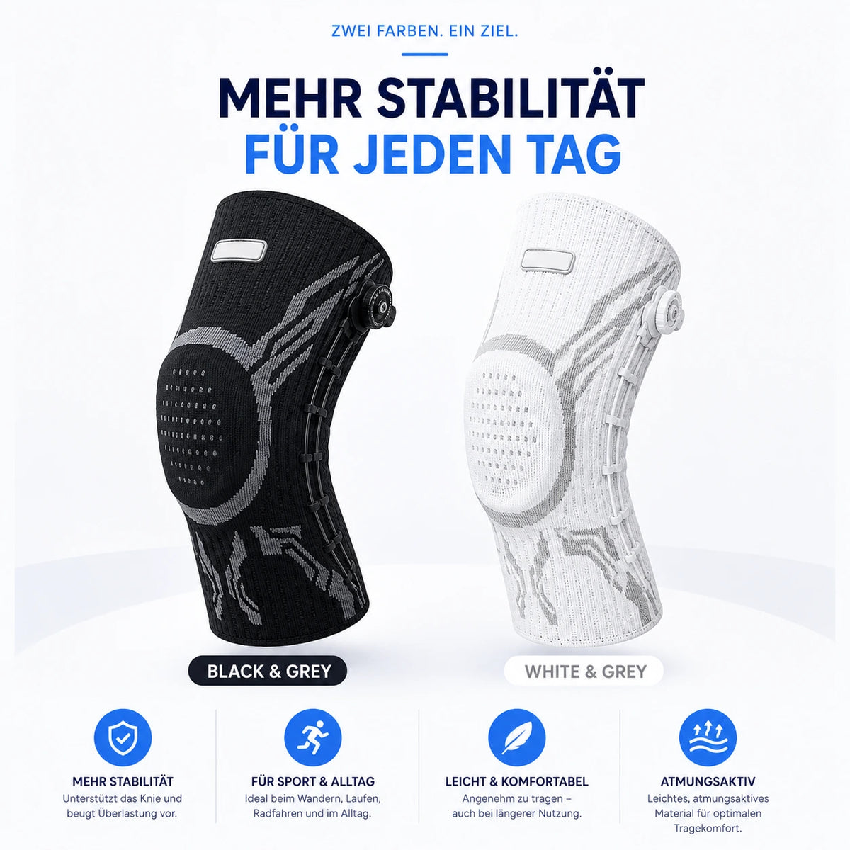 Kniebandage für Stabilität & Schmerzlinderung