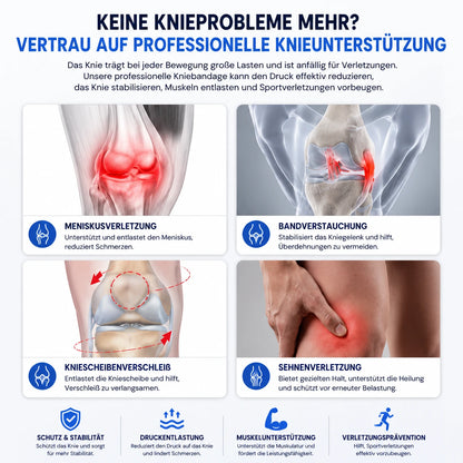 Kniebandage für Stabilität & Schmerzlinderung